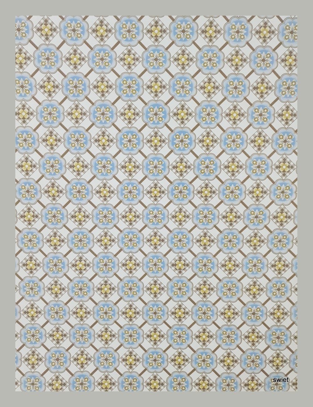 70s geometrisch behang