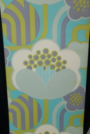 Groovy vintage wallpaper