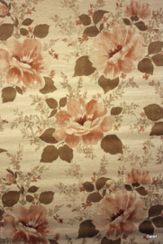 Vintage bloemenbehang