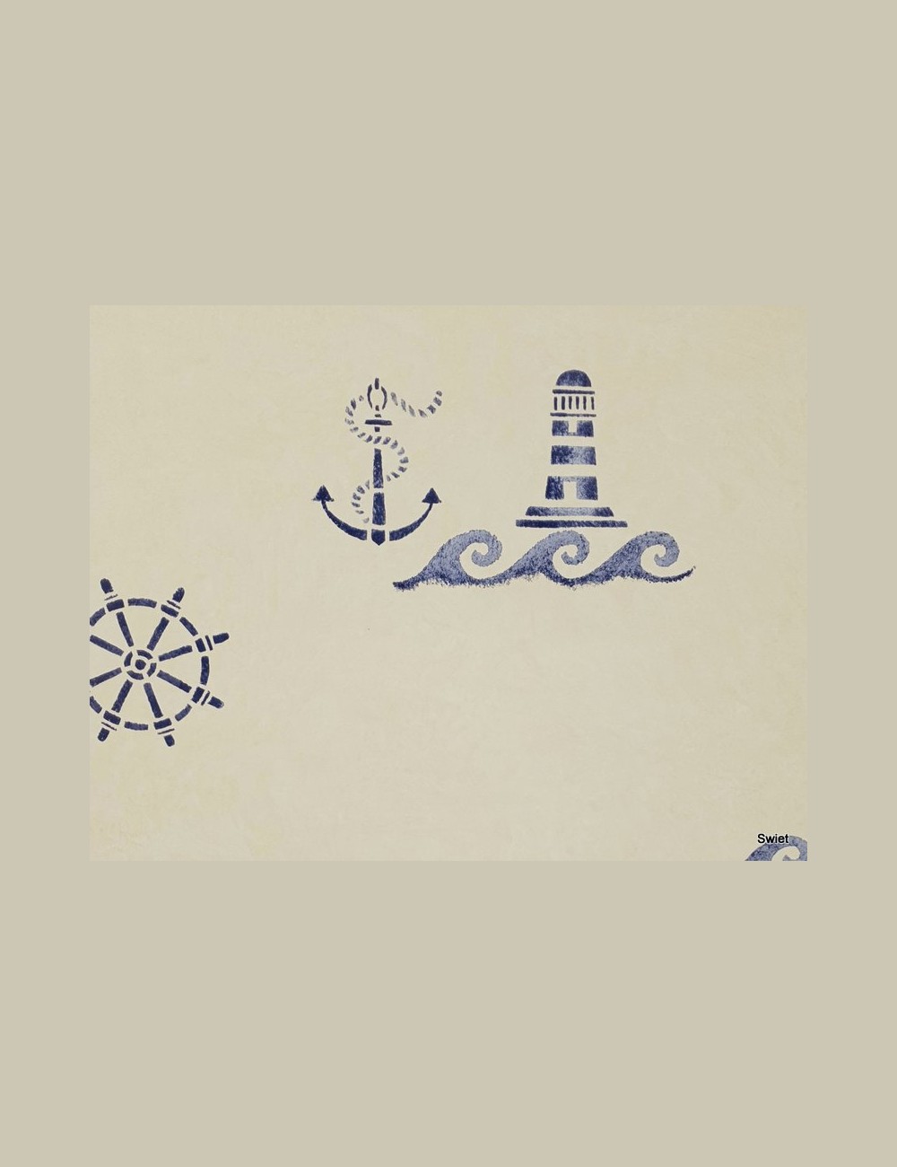 Scheepjes marine behang