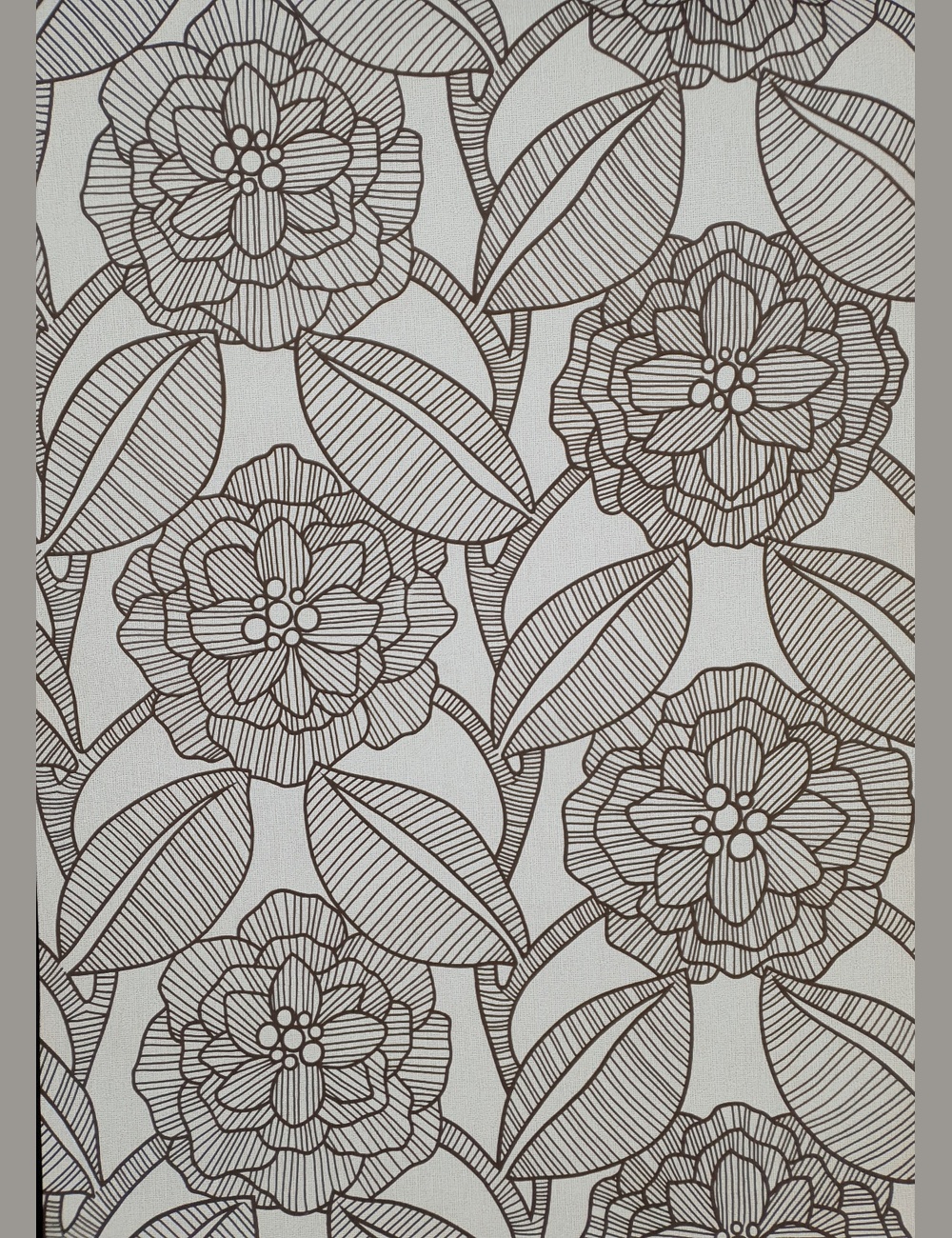 Spacey vintage bloemenbehang