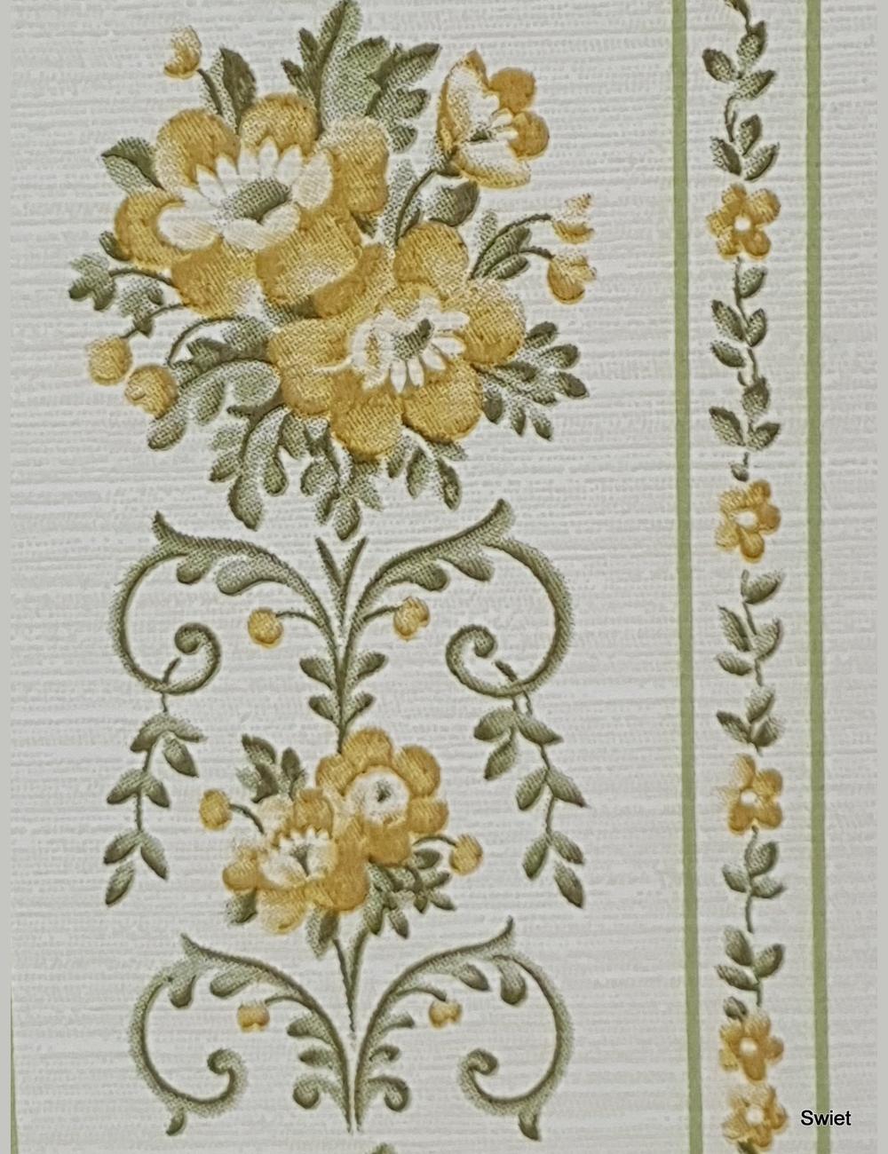 Brocante bloemenstroken