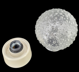 Vintage plafonniere met bubbeltjes