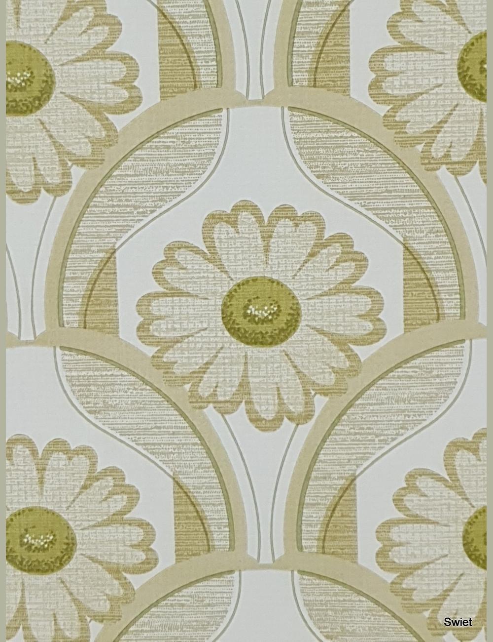 Vintage bloemen boogjes
