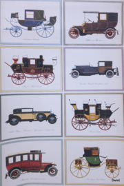 Vintage auto behang