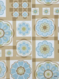 Klassiek vintage behang