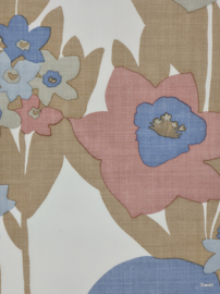 Flower power behang