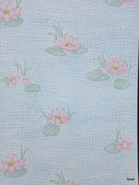 Waterlelie behang