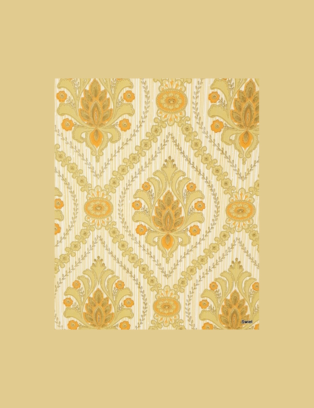 Vintage barok behang