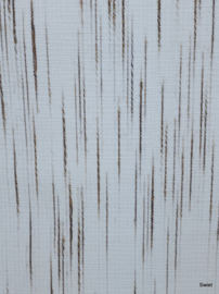 Jute met draadaccent