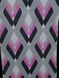 Modern retro behang