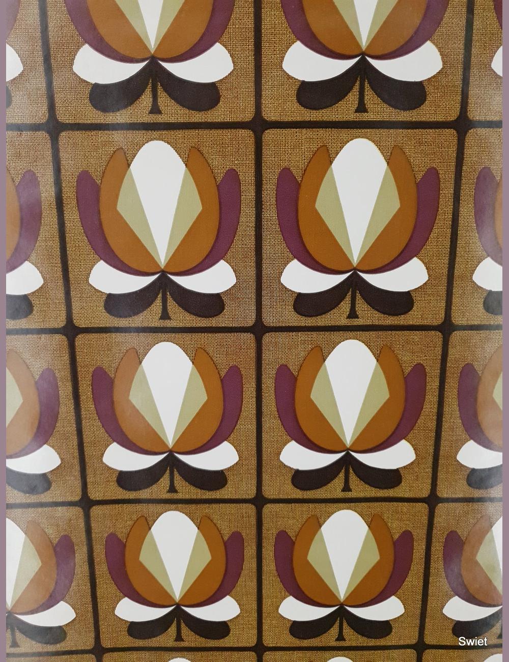 Art deco tulpmotief