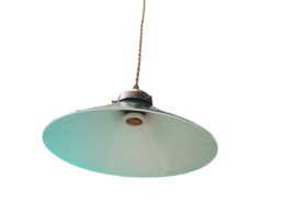 Vintage opaline hanglamp