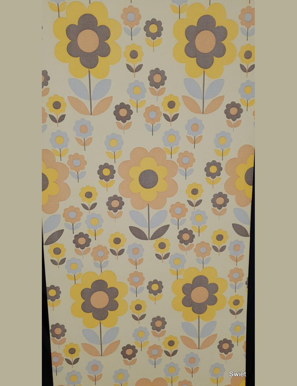 Gestileerde 70s bloemen