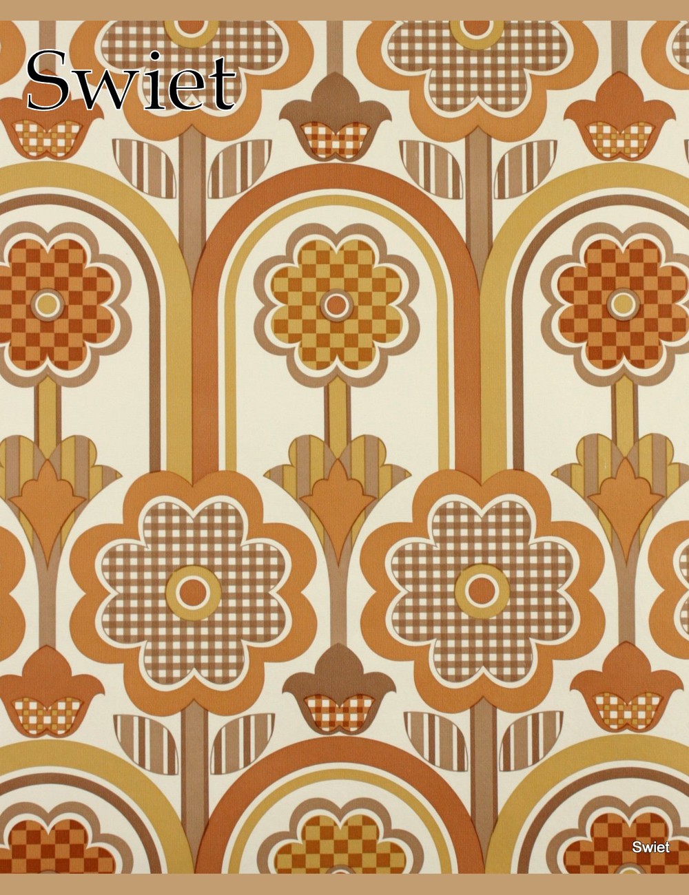 Origineel retro behang