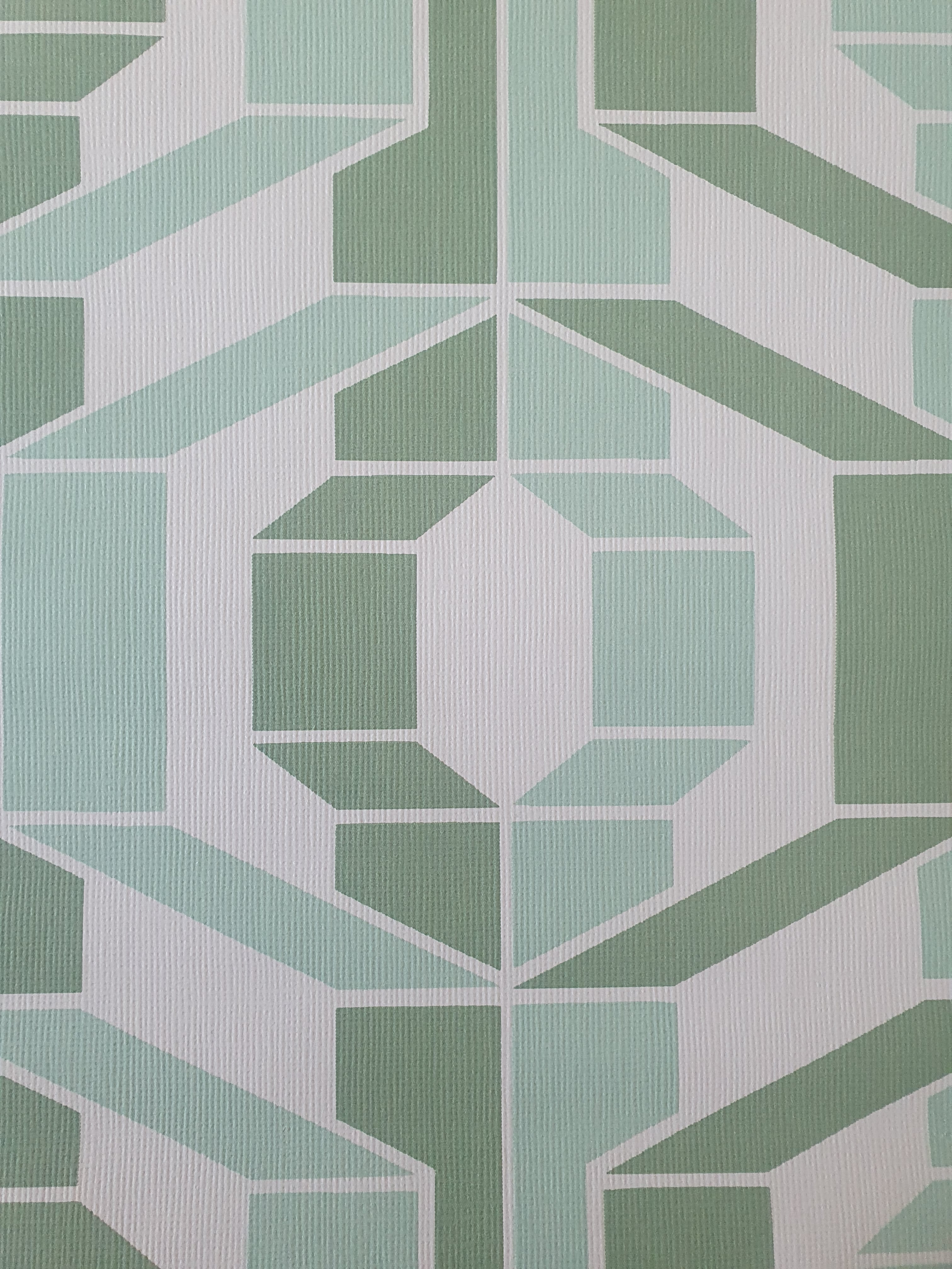 Geometrisch vintage behang