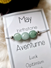 Armband Mei - Birthstone Aventurine