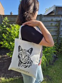 Gepersonaliseerde Tas - Kat