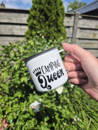 Emaille Mok - Camping King/Queen