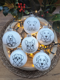 Kerstbal - Hond