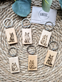 Sleutelhanger - Kat