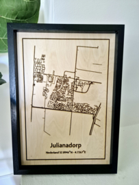 Stadskaart Julianadorp