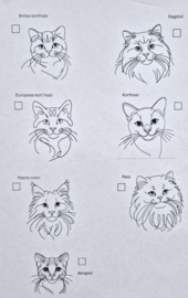 Kerstbal - Kat