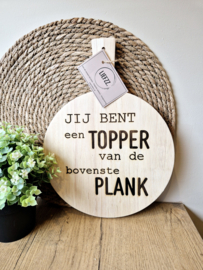 Borrelplank - Topper