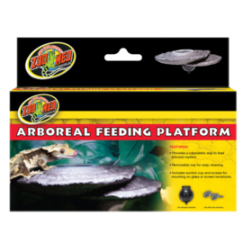 Zoomed arboreal feeding platform