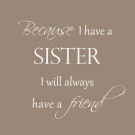 Because I have a sister op canvas