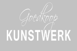Goedkoop kunstwerk op canvas