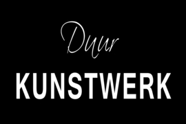 Duur kunstwerk op canvas