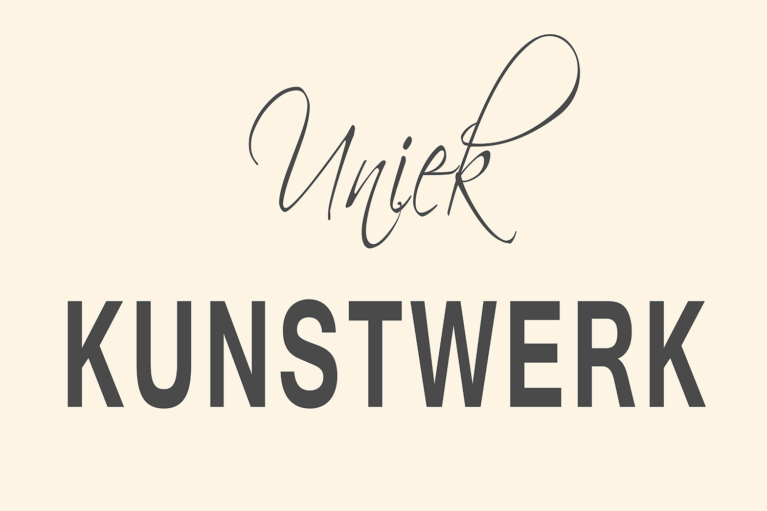 Uniek kunstwerk op canvas
