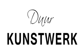 Duur kunstwerk op canvas