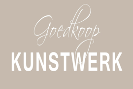Goedkoop kunstwerk op canvas