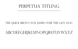 Perpetua titling