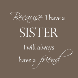 Because I have a sister op canvas