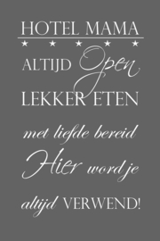 Hotel Mama op canvas