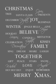 Christmas - Canvas schilderij