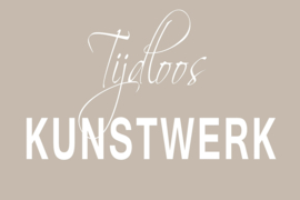 Tijdloos kunstwerk op canvas