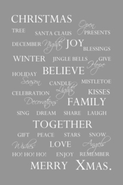 Christmas - Canvas schilderij