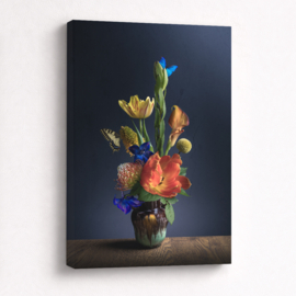 Stilleven op canvas