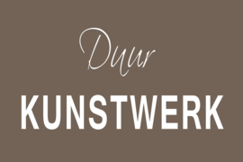 Duur kunstwerk op canvas
