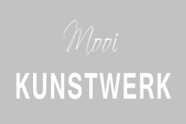 Mooi kunstwerk op canvas