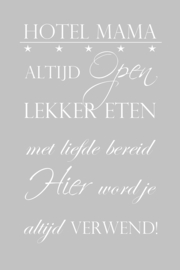 Hotel Mama op canvas