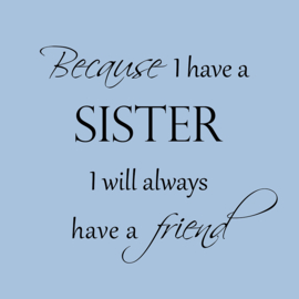 Because I have a sister op canvas