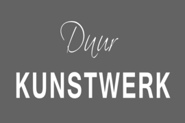 Duur kunstwerk op canvas