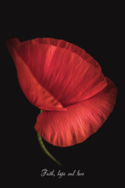 Faith Hope Love - Canvas schilderij