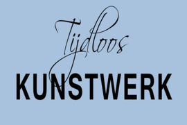 Tijdloos kunstwerk op canvas