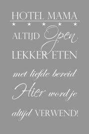 Hotel Mama op canvas